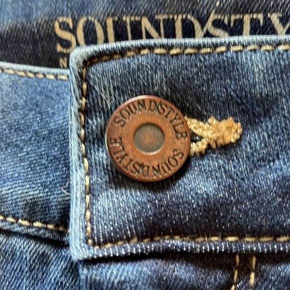 Women's 16 Sound Style Jamie Skinny Jeans cotton spandex stretch tapered leg - Picture 10 of 11